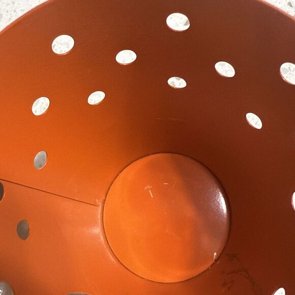 Hallmark Halloween BOO Metal Cutout Candle Holders Tealight Votive Black Orange - Picture 4 of 6